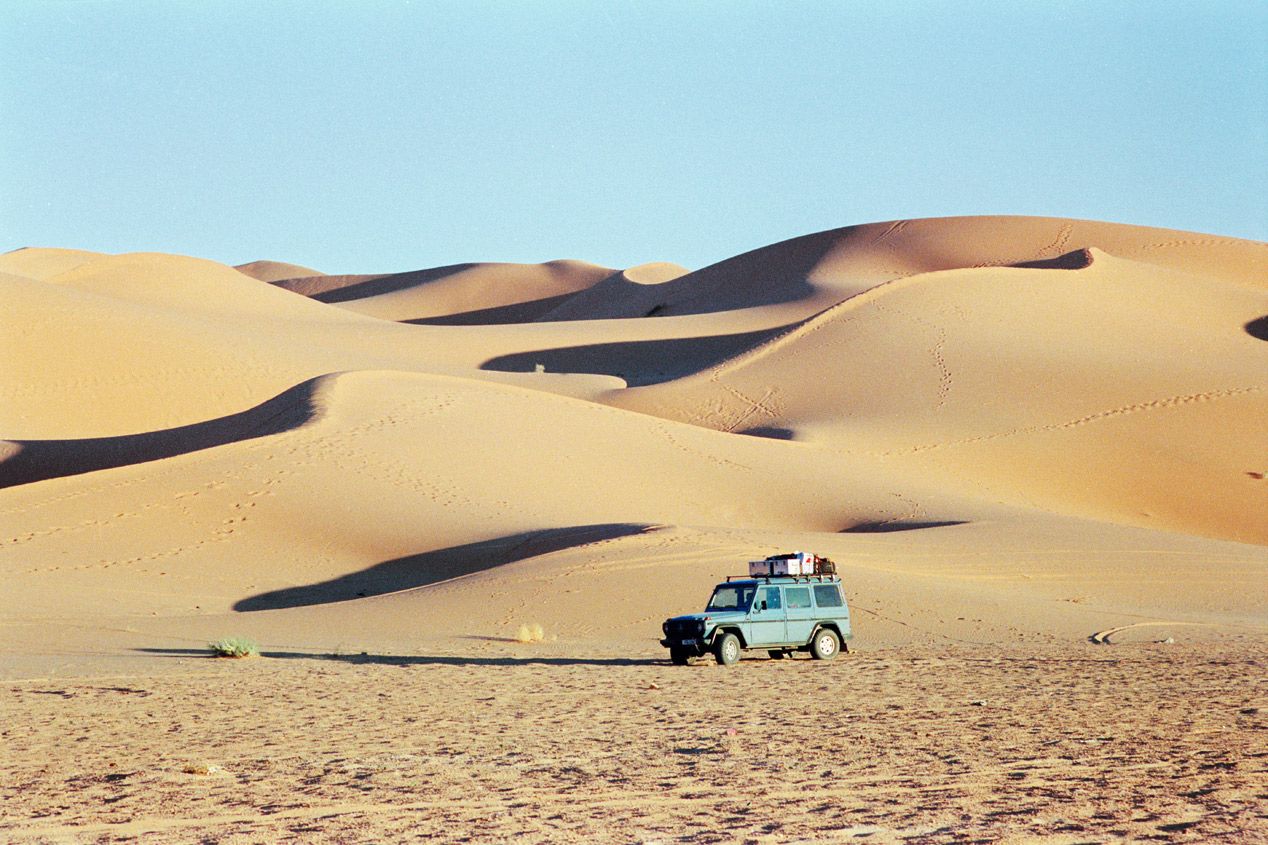 Un Mercedes Clase G da 22 vueltas al mundo