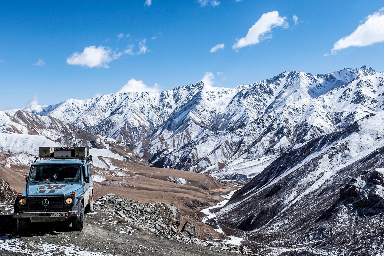 Un Mercedes Clase G da 22 vueltas al mundo