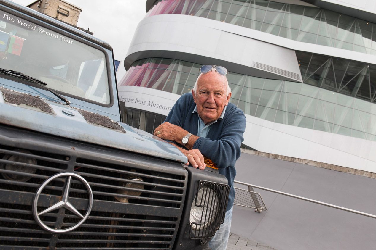 Un Mercedes Clase G da 22 vueltas al mundo