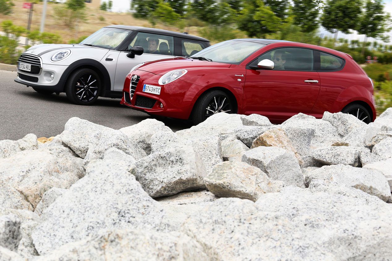 Comparativa: Alfa Romeo Mito 1.6 JTDM vs Mini Cooper D