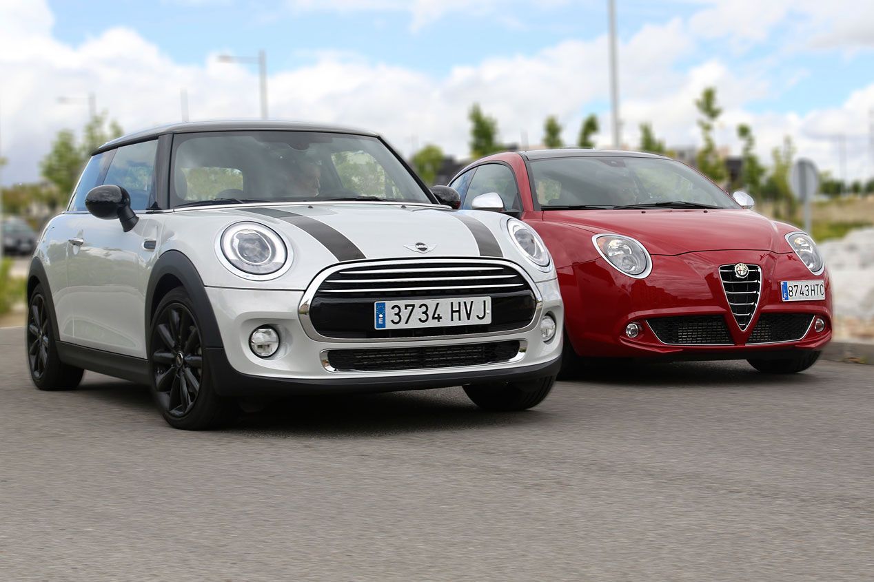 Comparativa: Alfa Romeo Mito 1.6 JTDM vs Mini Cooper D