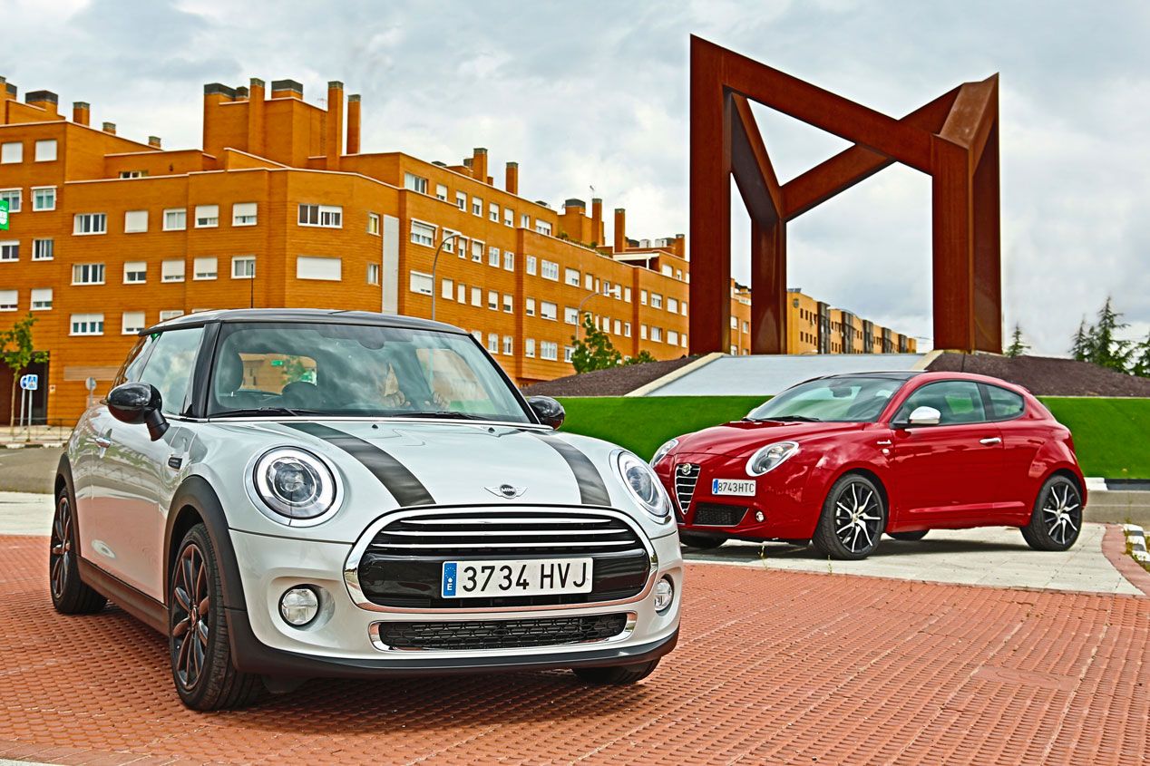 Comparativa: Alfa Romeo Mito 1.6 JTDM vs Mini Cooper D