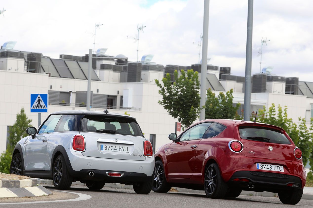 Comparativa: Alfa Romeo Mito 1.6 JTDM vs Mini Cooper D