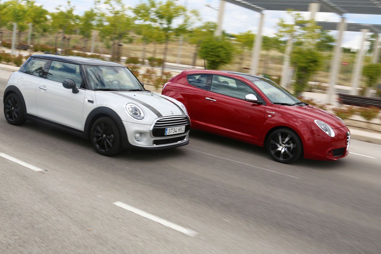 Comparativa: Alfa Romeo Mito 1.6 JTDM vs Mini Cooper D