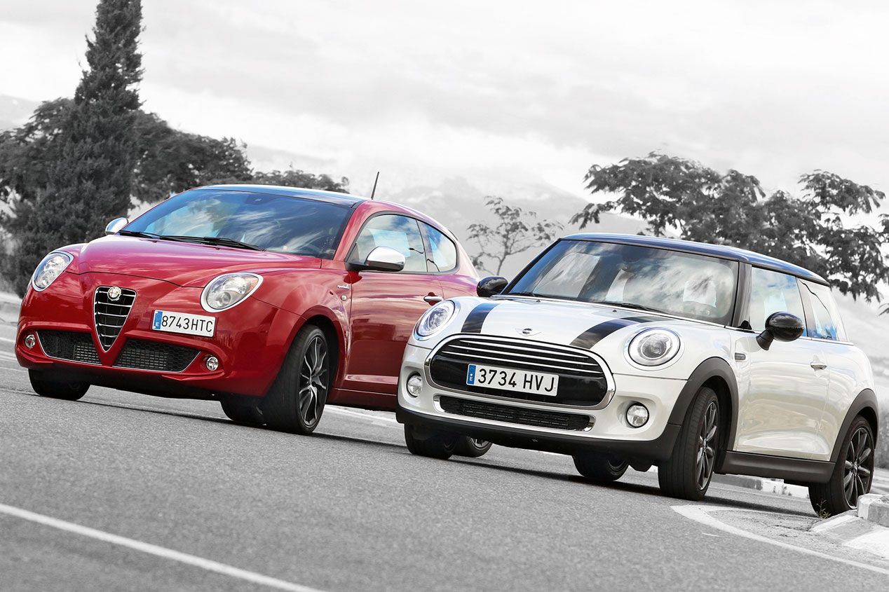 Comparativa: Alfa Romeo Mito 1.6 JTDM vs Mini Cooper D
