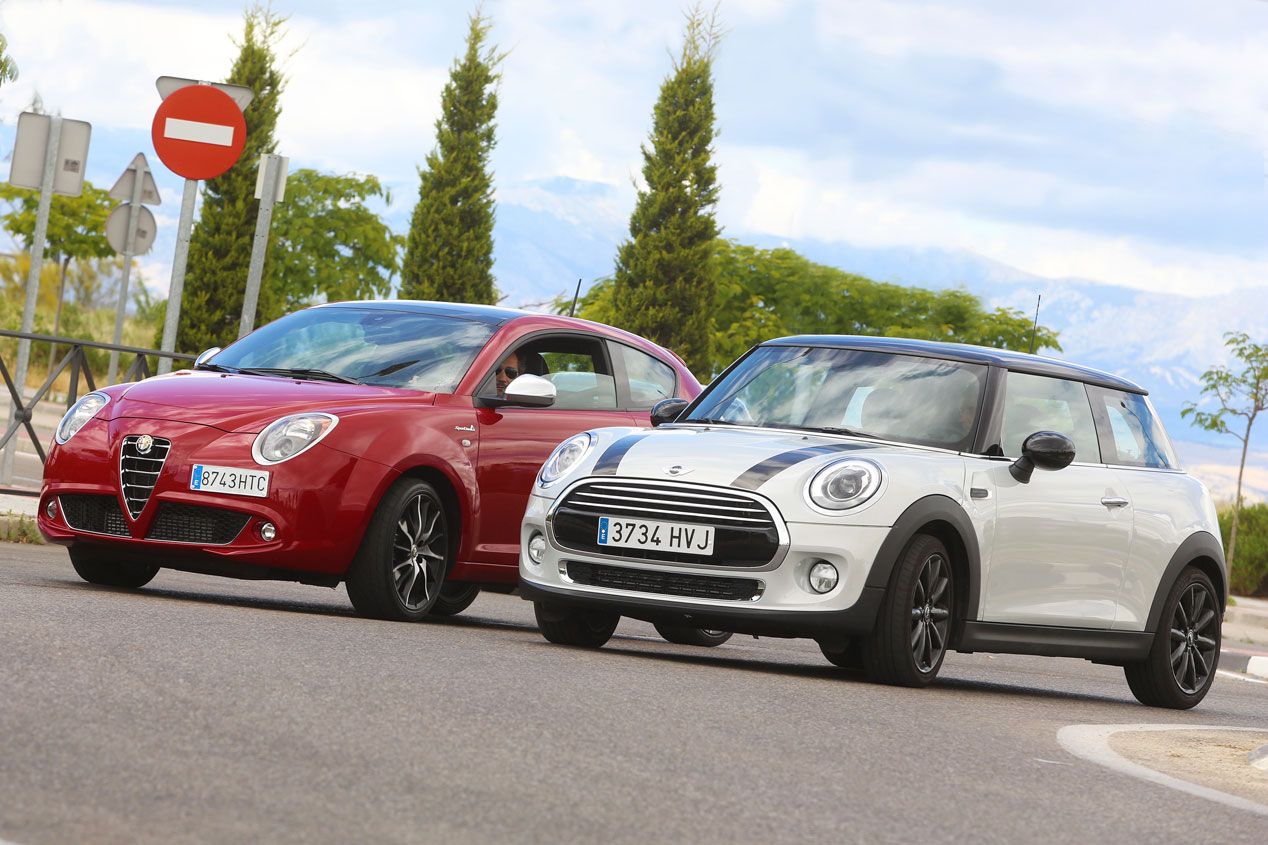 Comparativa: Alfa Romeo Mito 1.6 JTDM vs Mini Cooper D