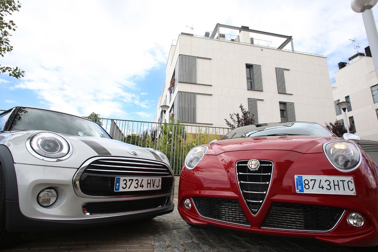Comparativa: Alfa Romeo Mito 1.6 JTDM vs Mini Cooper D