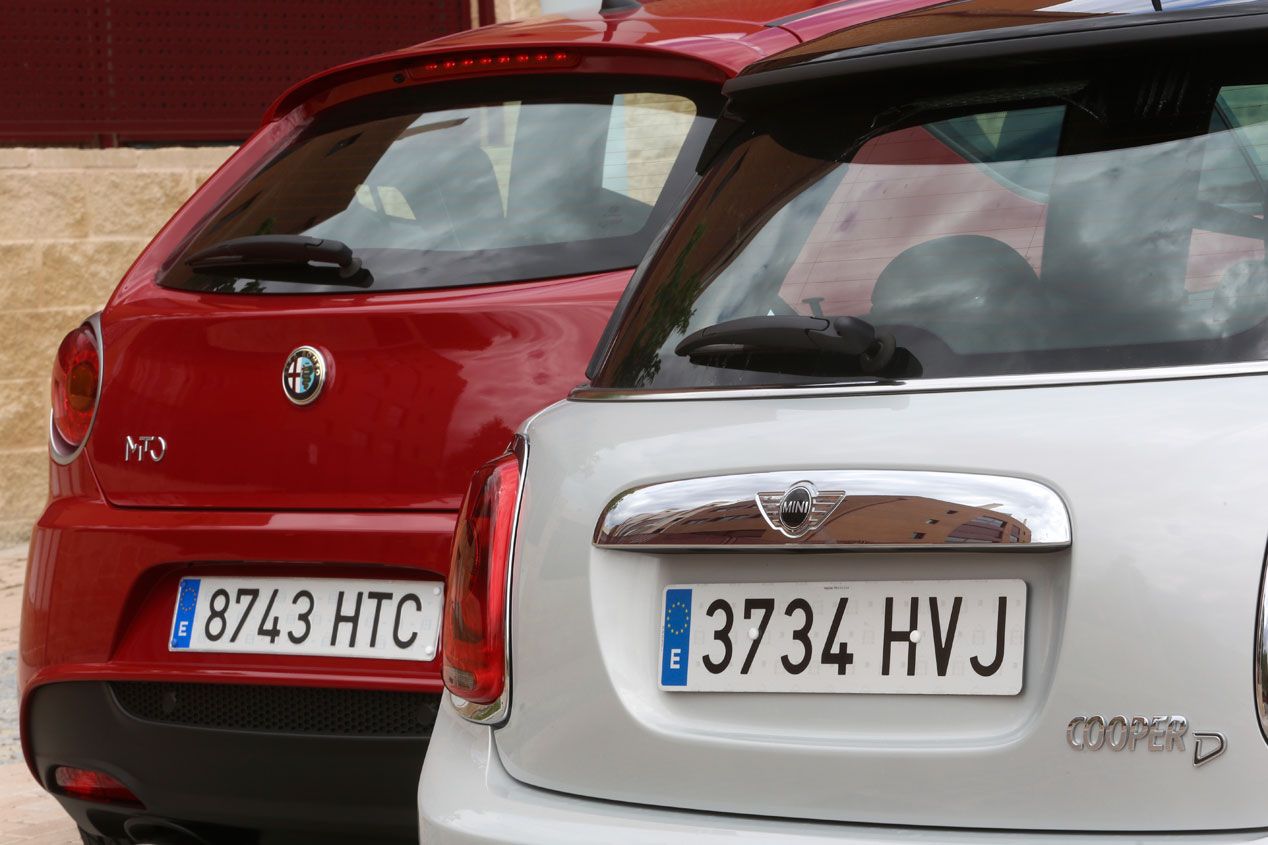 Comparativa: Alfa Romeo Mito 1.6 JTDM vs Mini Cooper D