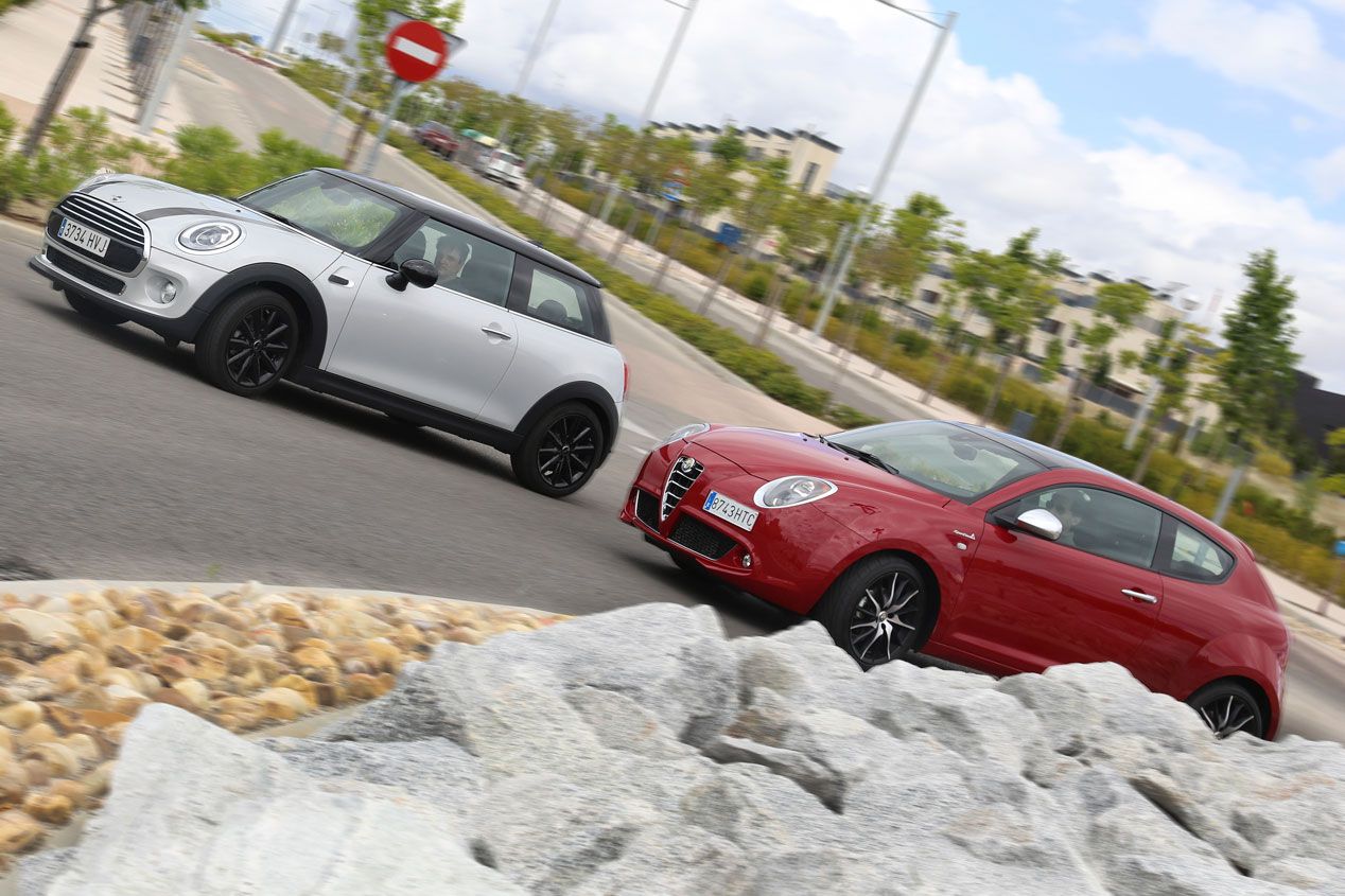 Comparativa: Alfa Romeo Mito 1.6 JTDM vs Mini Cooper D