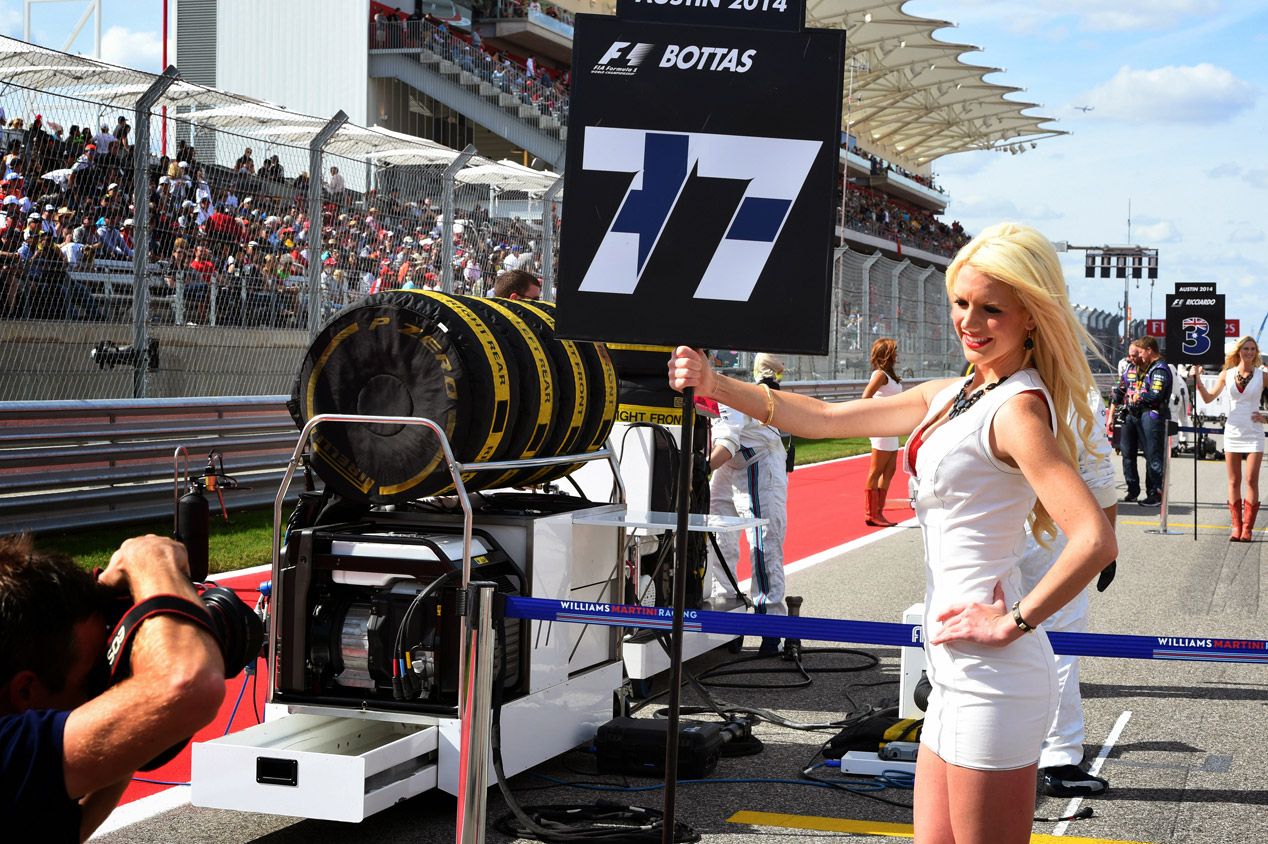 Las chicas del GP de Estados Unidos de Fórmula 1