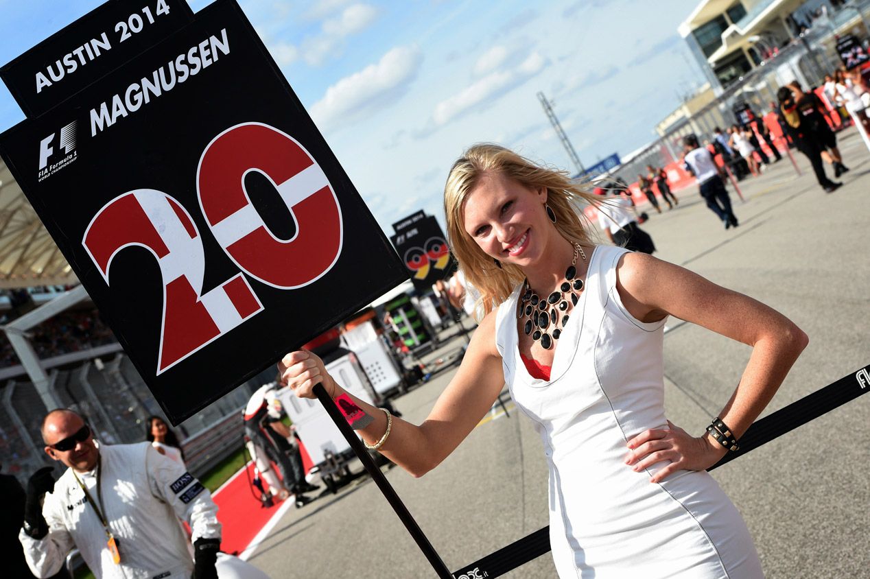 Las chicas del GP de Estados Unidos de Fórmula 1