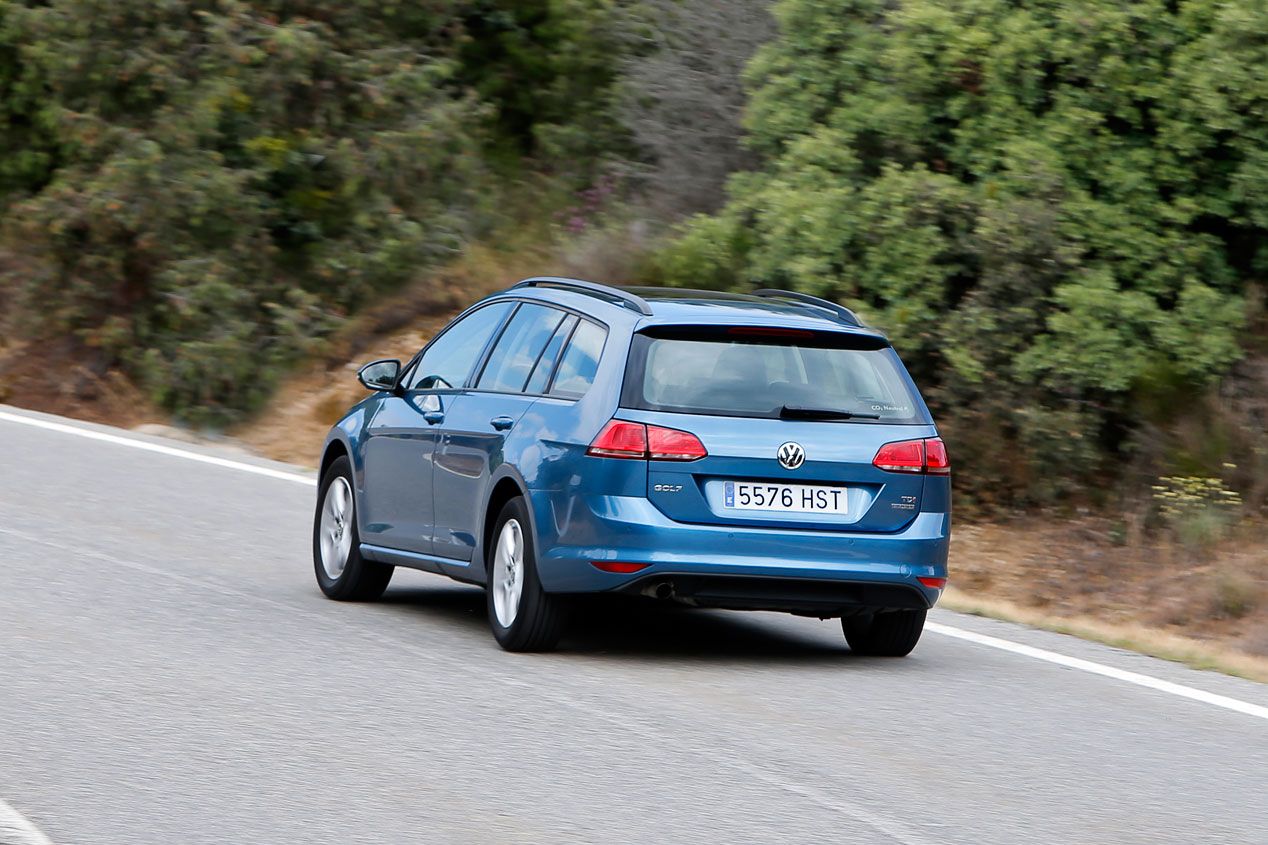 Comparativa: Peugeot 308 SW 1.6 e-HDi vs Renault Mégane Sport Tourer 1.6 dCi y VW Golf Variant 1.6 TDi