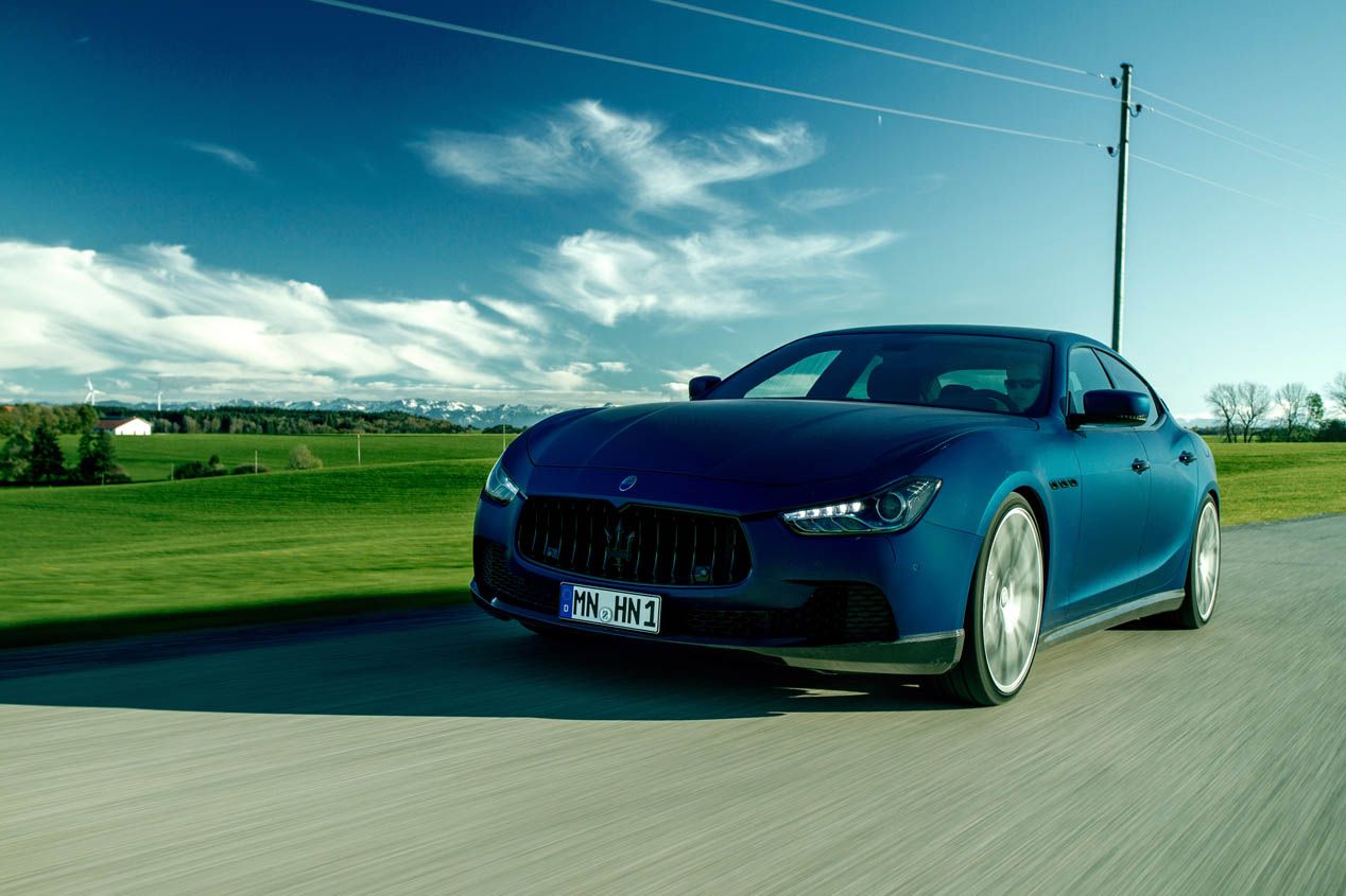 Maserati Ghibli preparado por Novitec Tridente