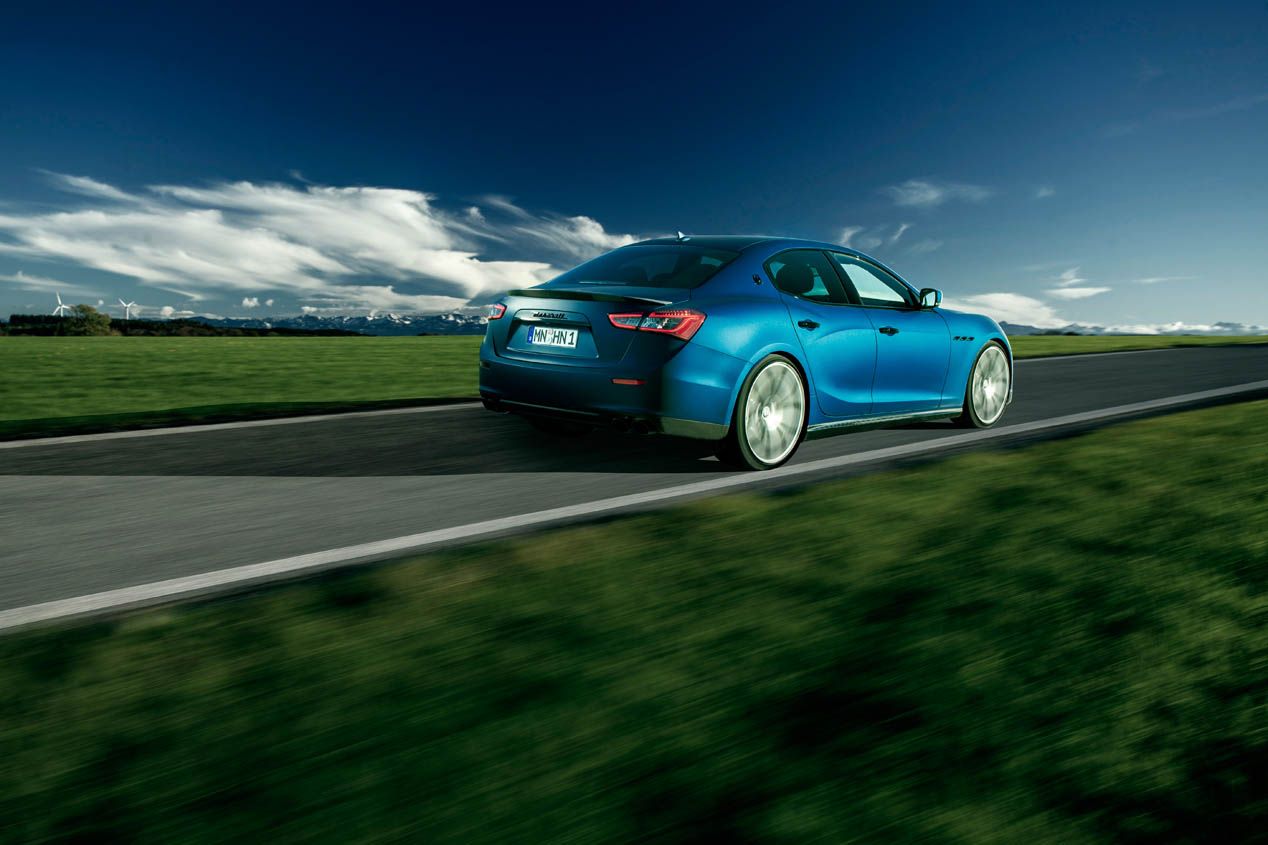 Maserati Ghibli preparado por Novitec Tridente