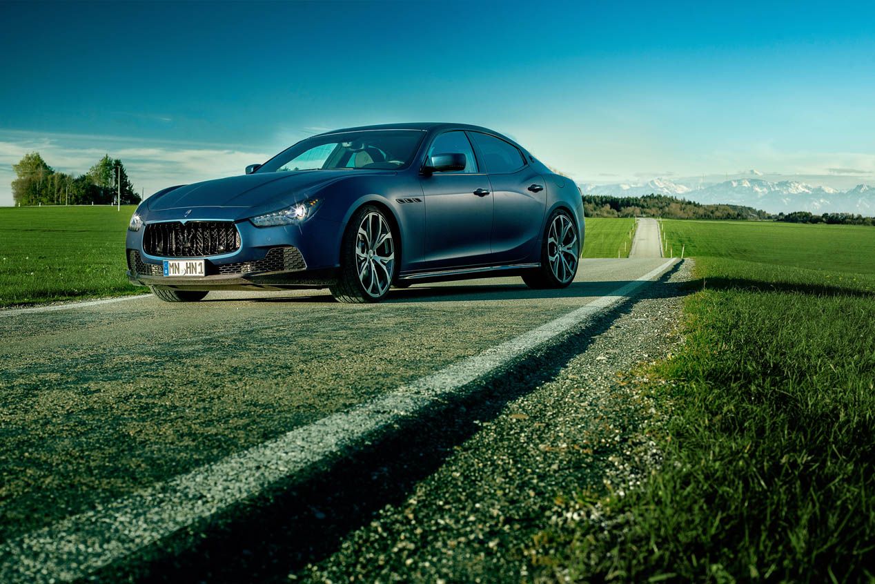 Maserati Ghibli preparado por Novitec Tridente