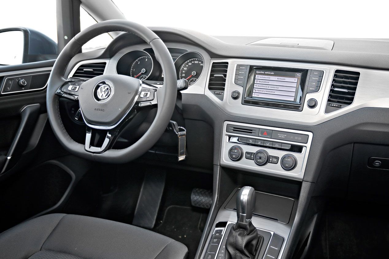 Prueba: Volkswagen Golf Sportsvan 1.6 TDi DSG/7, el mejor Golf para la familia