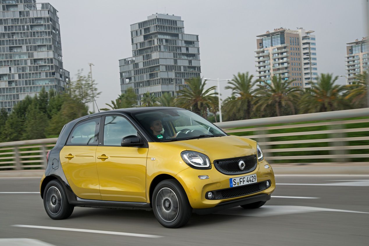 Contacto: Smart Forfour, paso al Smart de cuatro plazas