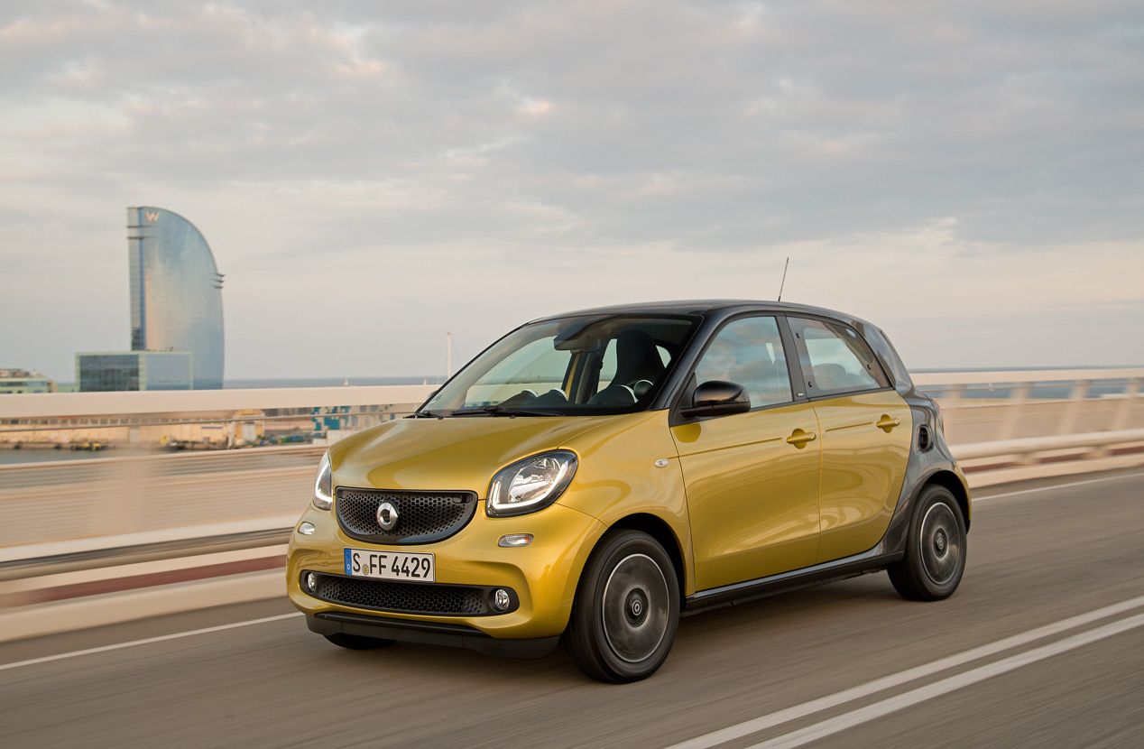 Contacto: Smart Forfour, paso al Smart de cuatro plazas