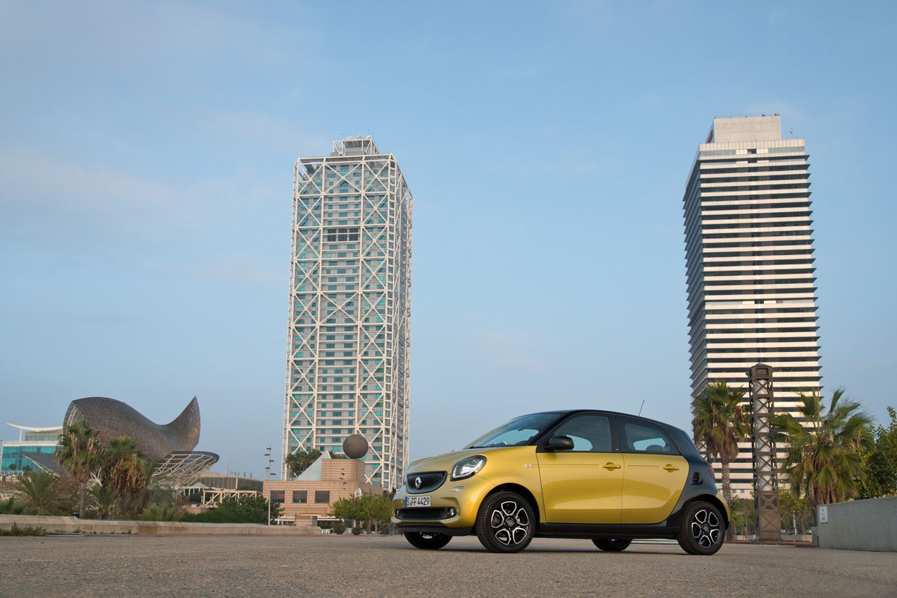 Contacto: Smart Forfour, paso al Smart de cuatro plazas