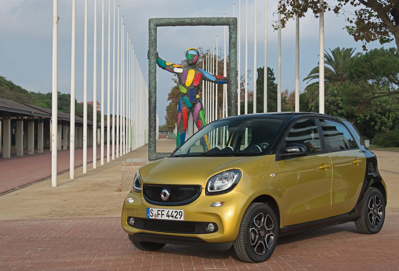 Contacto: Smart Forfour, paso al Smart de cuatro plazas