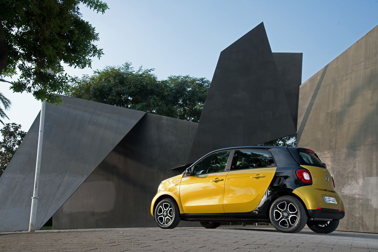 Contacto: Smart Forfour, paso al Smart de cuatro plazas
