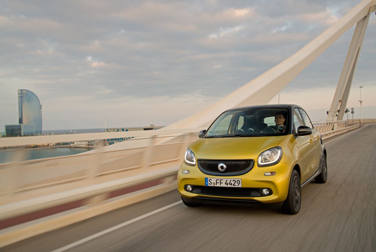Contacto: Smart Forfour, paso al Smart de cuatro plazas