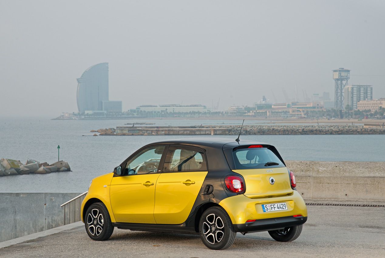 Contacto: Smart Forfour, paso al Smart de cuatro plazas