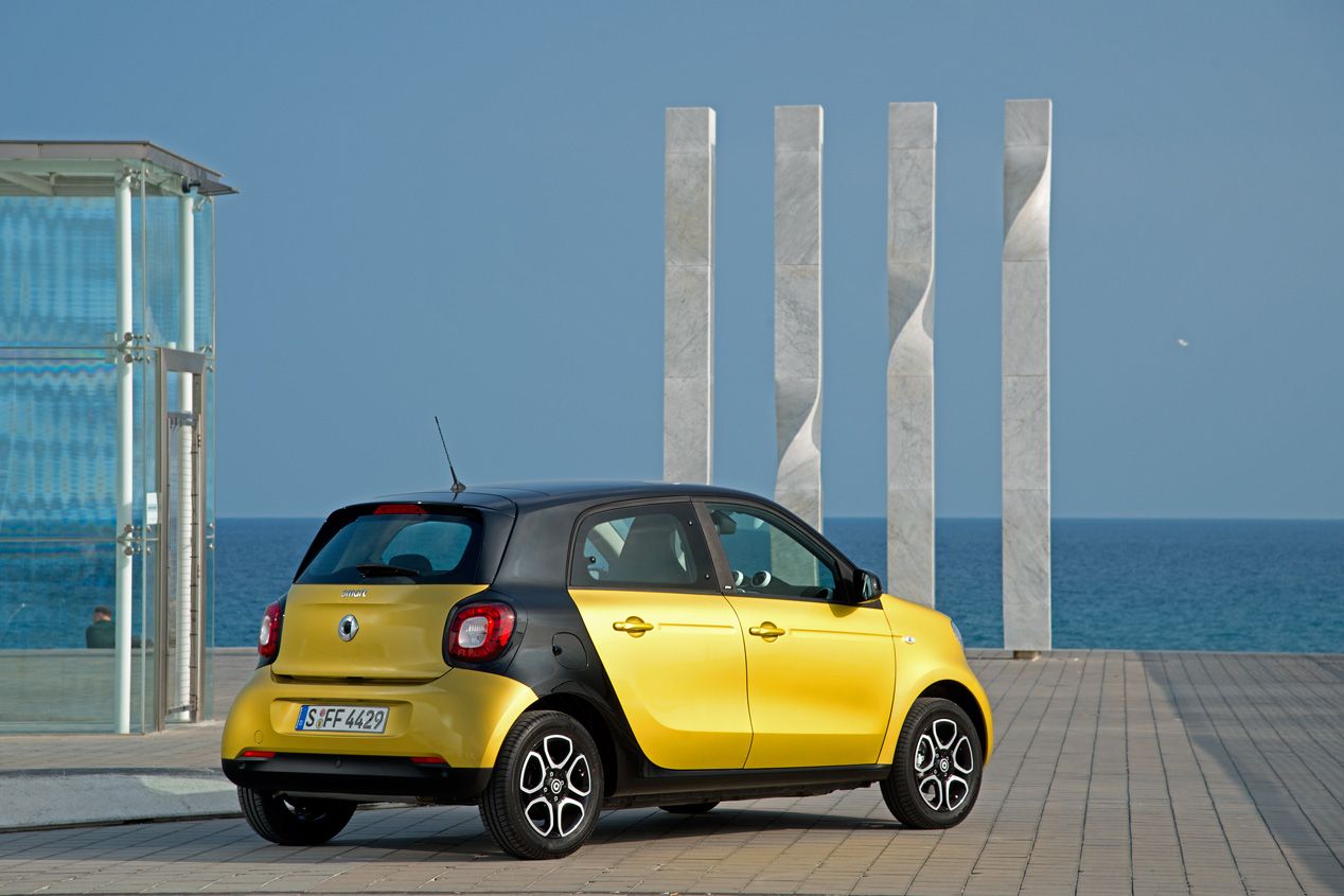 Contacto: Smart Forfour, paso al Smart de cuatro plazas