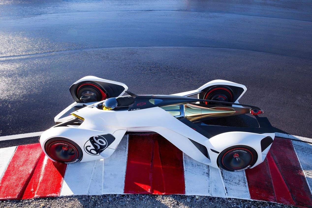 Chevrolet Chaparral 2X Vision Gran Turismo, ¡de ciencia ficción!