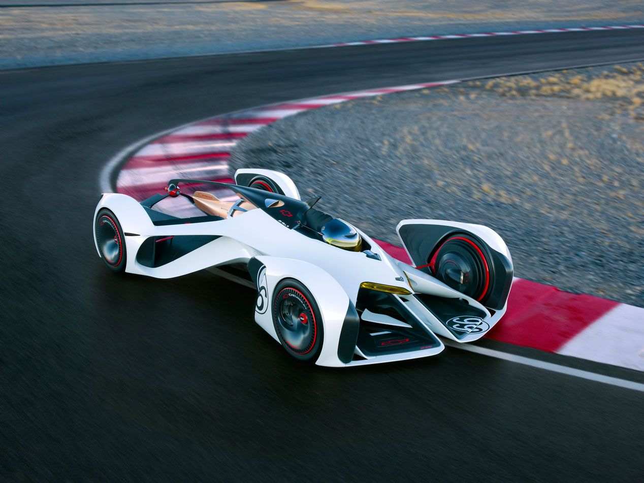 Chevrolet Chaparral 2X Vision Gran Turismo, ¡de ciencia ficción!