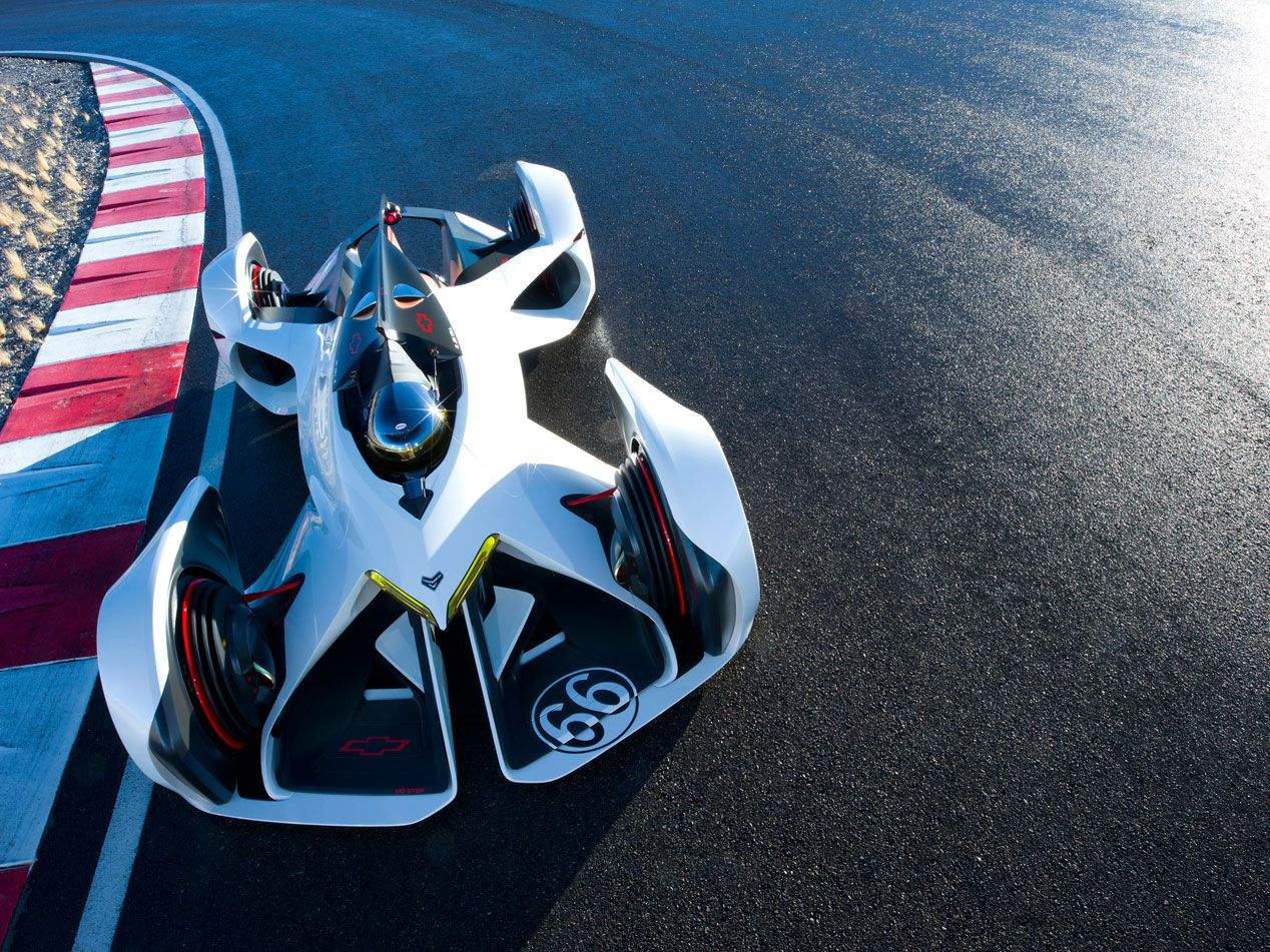 Chevrolet Chaparral 2X Vision Gran Turismo, ¡de ciencia ficción!