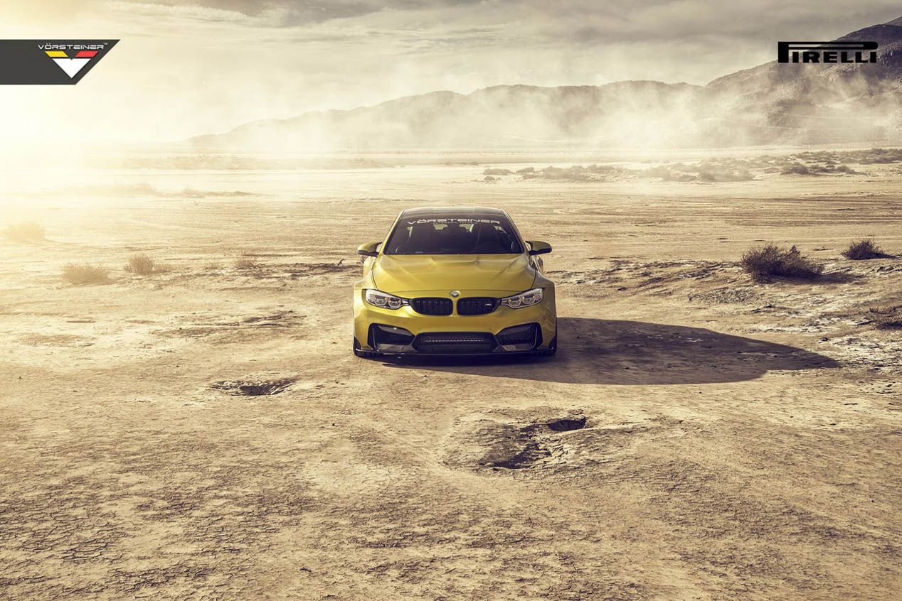 Kim Kardashian tiene envidia del culo del BMW M4 de Vorsteiner
