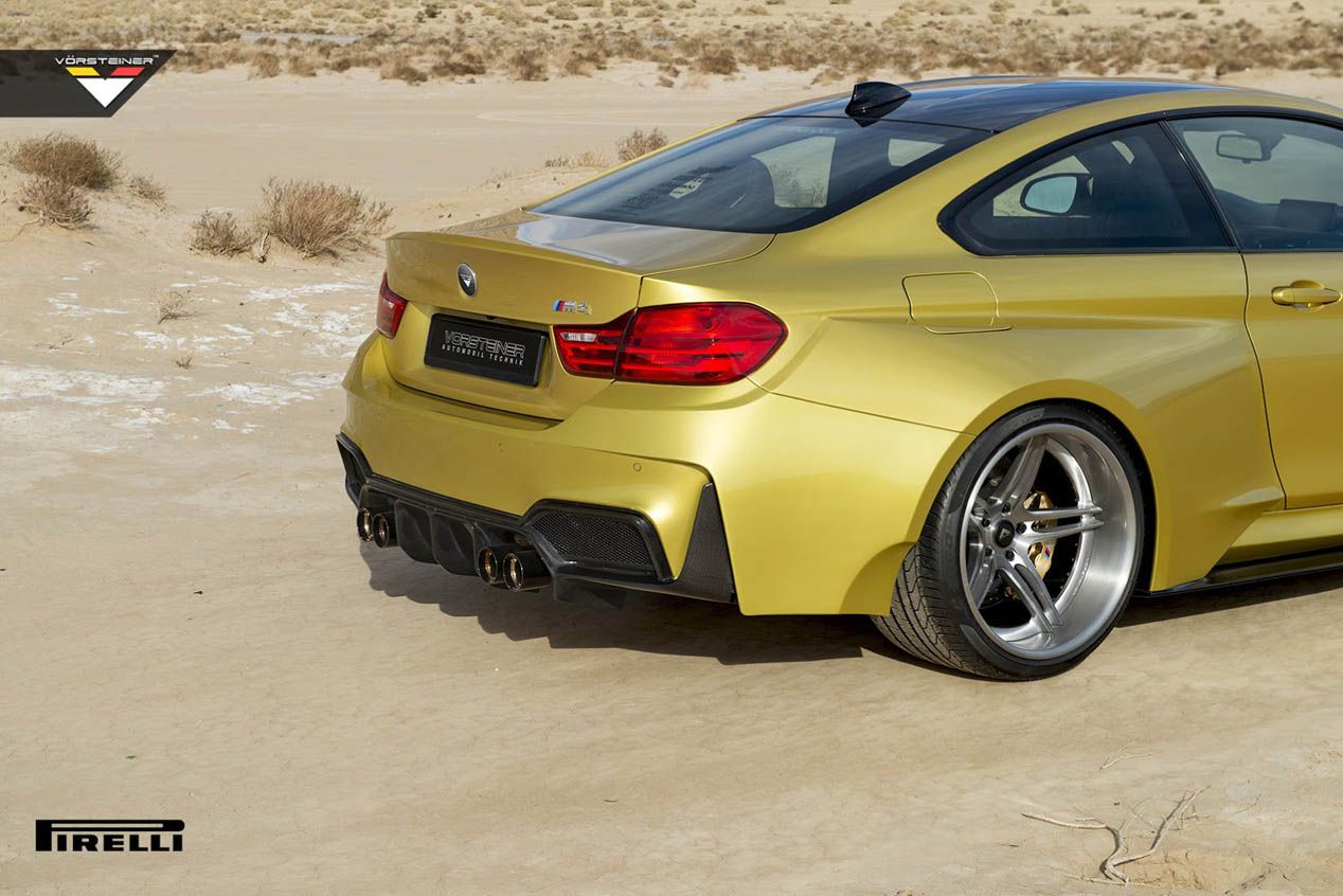 Kim Kardashian tiene envidia del culo del BMW M4 de Vorsteiner