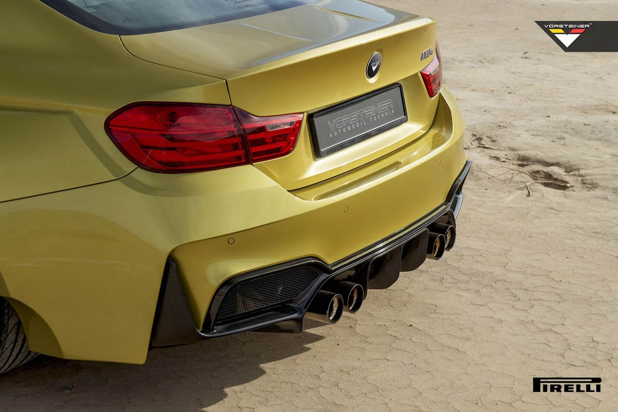 Kim Kardashian tiene envidia del culo del BMW M4 de Vorsteiner
