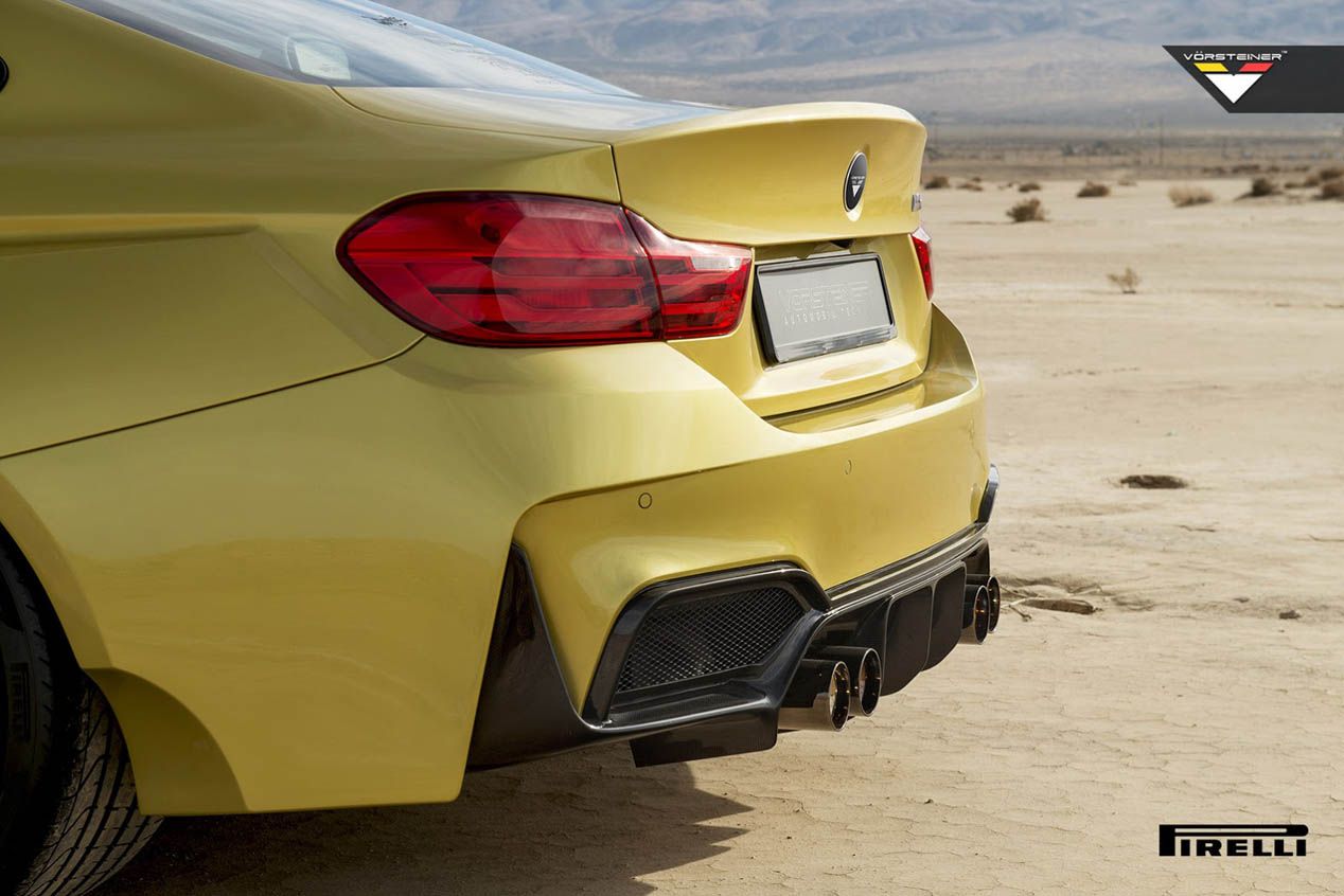 Kim Kardashian tiene envidia del culo del BMW M4 de Vorsteiner