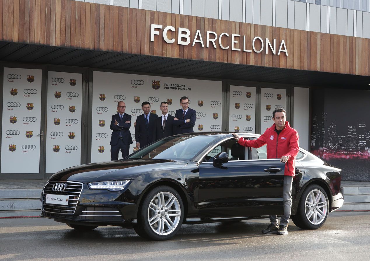 Los coches de los jugadores del Barcelona FC