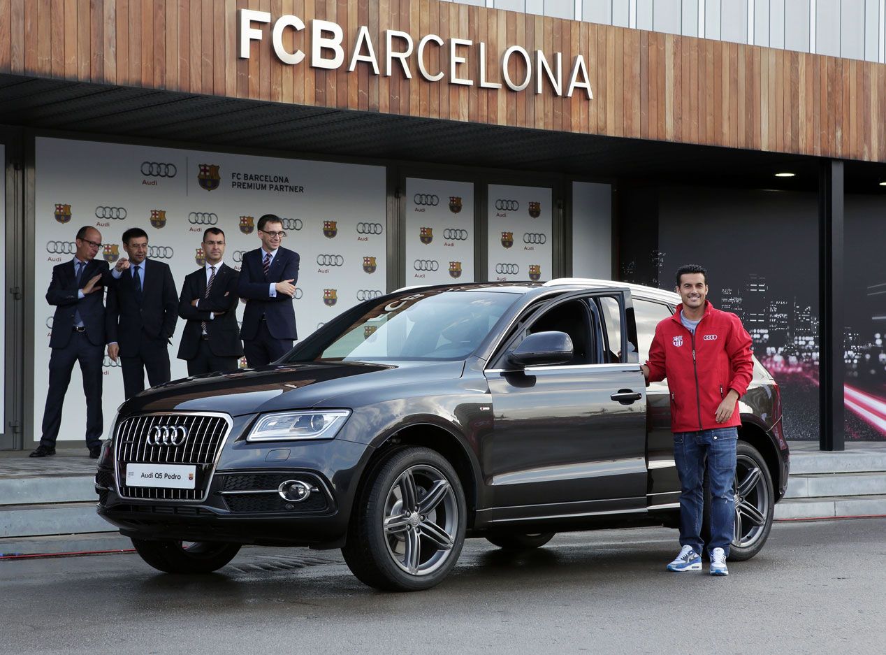 Los coches de los jugadores del Barcelona FC