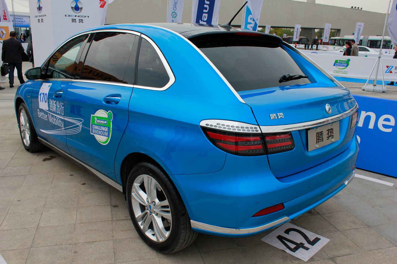 Challenge Bibendum: Denza EV, el eléctrico chino de Daimler y BYD