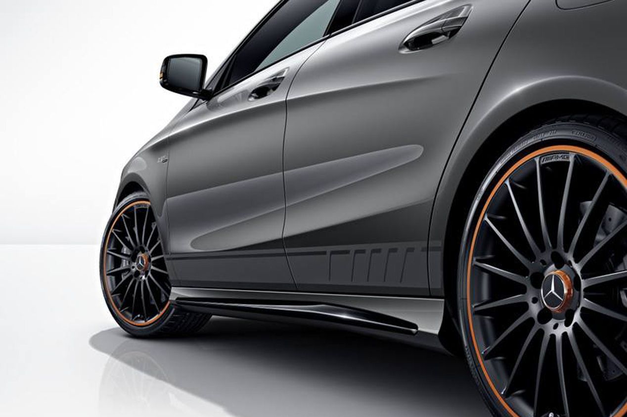 Mercedes CLA 45 AMG Shooting Brake OrangeArt Edition