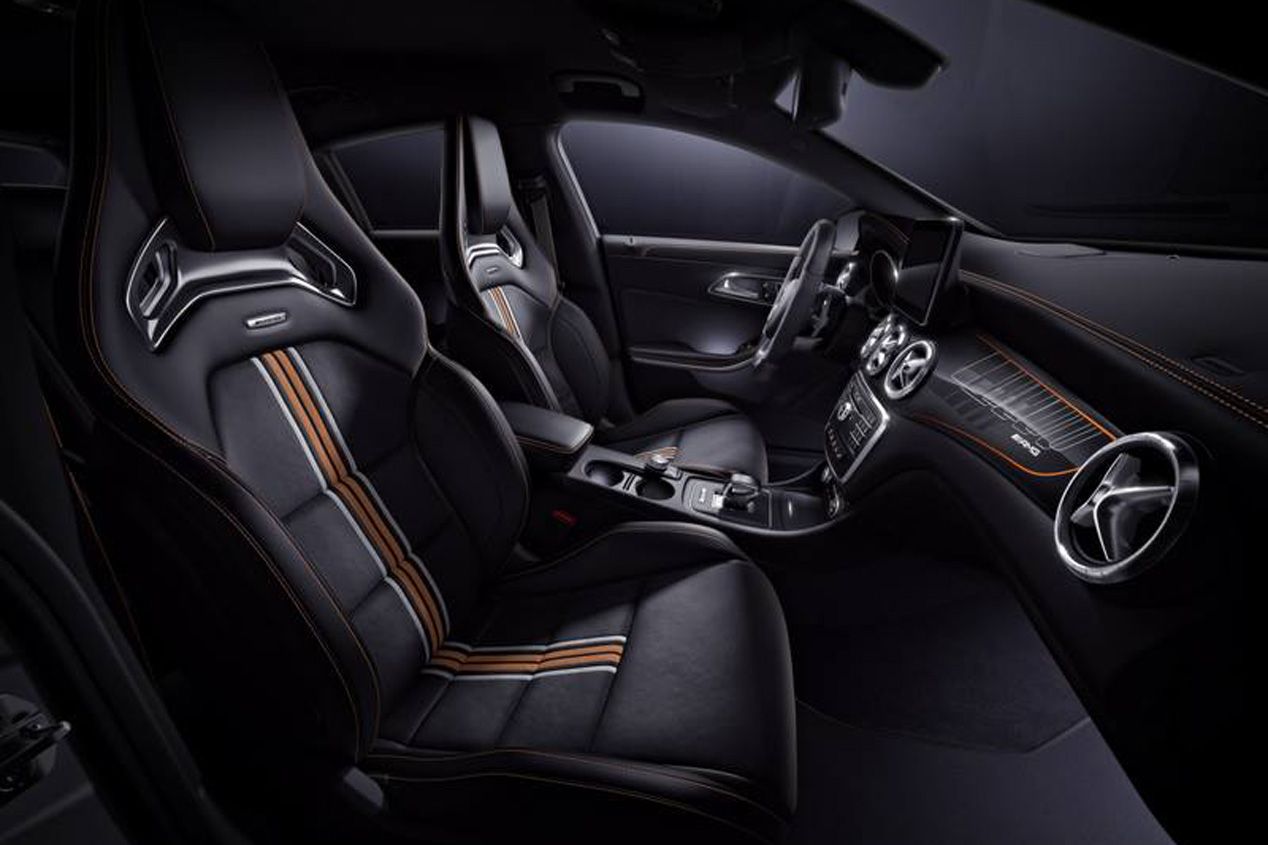 Mercedes CLA 45 AMG Shooting Brake OrangeArt Edition