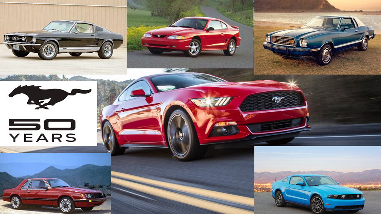 50 años del Ford Mustang, el largo recorrido de un mito