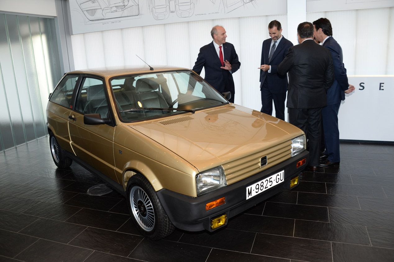 El Seat Ibiza del Rey Felipe VI