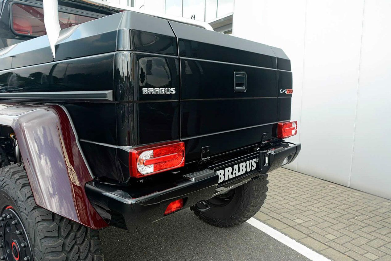 Mercedes G63 AMG 6x6, por Brabus: el mastodonte de los 700 CV