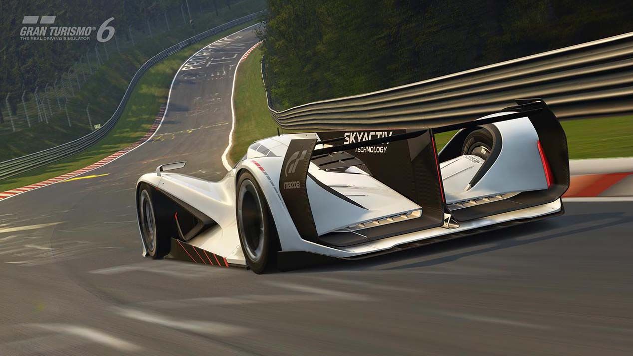 Mazda LM55 Vision GranTurismo, tributo virtual a Le Mans