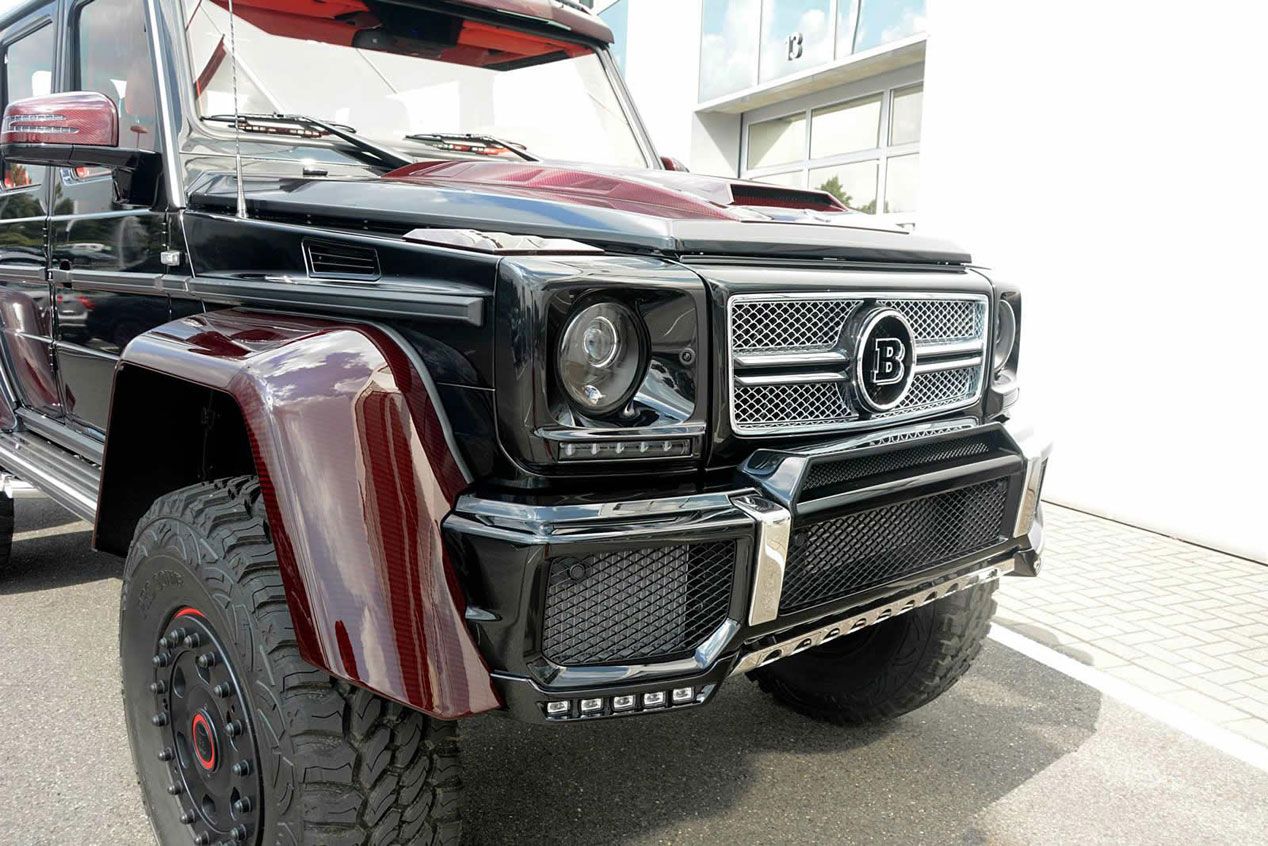 Mercedes G63 AMG 6x6, por Brabus: el mastodonte de los 700 CV