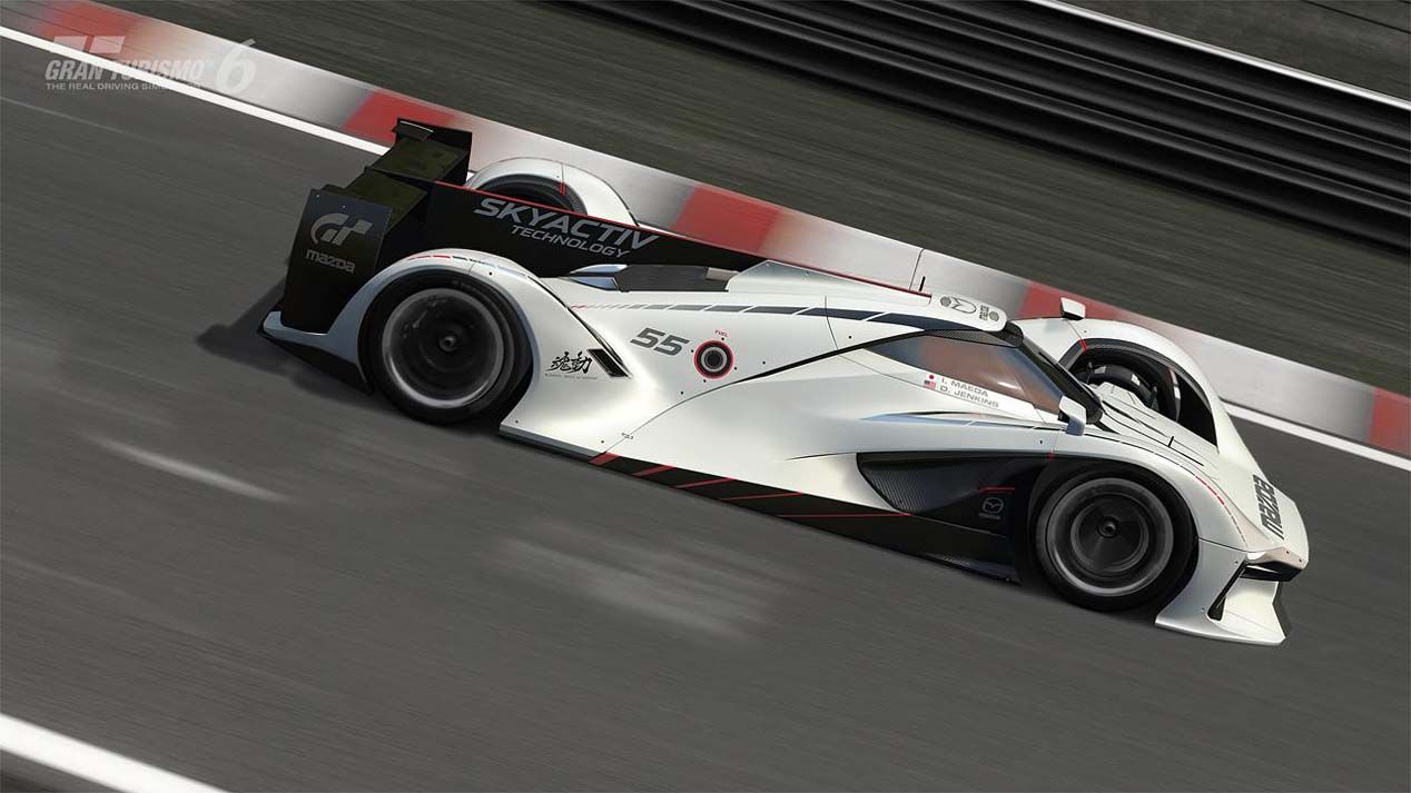 Mazda LM55 Vision GranTurismo, tributo virtual a Le Mans