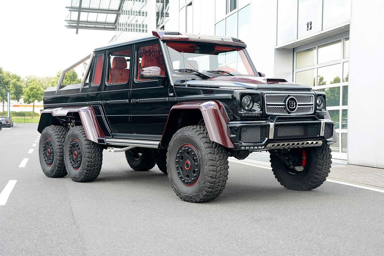 Mercedes G63 AMG 6x6, por Brabus: el mastodonte de los 700 CV