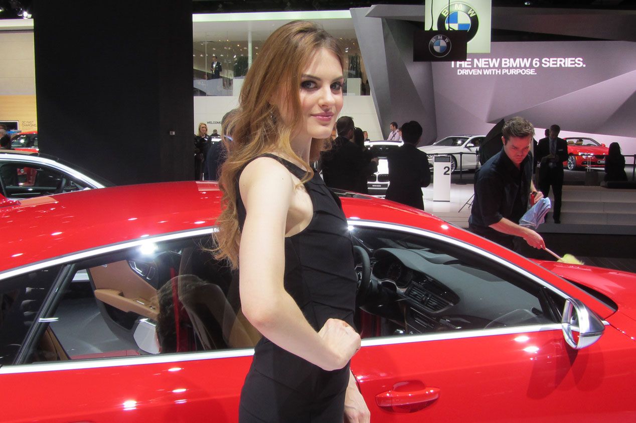 Las chicas más guapas del Salón de Detroit 2015