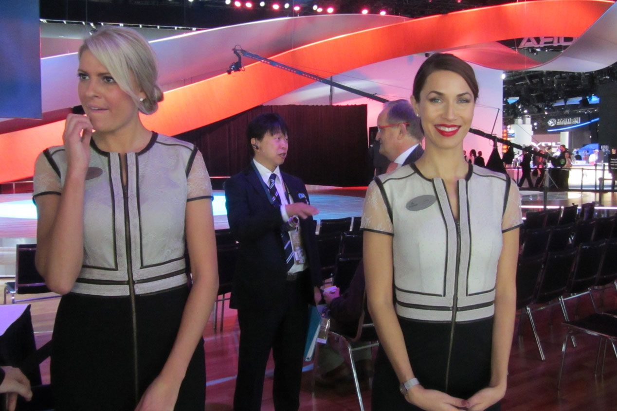 Las chicas más guapas del Salón de Detroit 2015