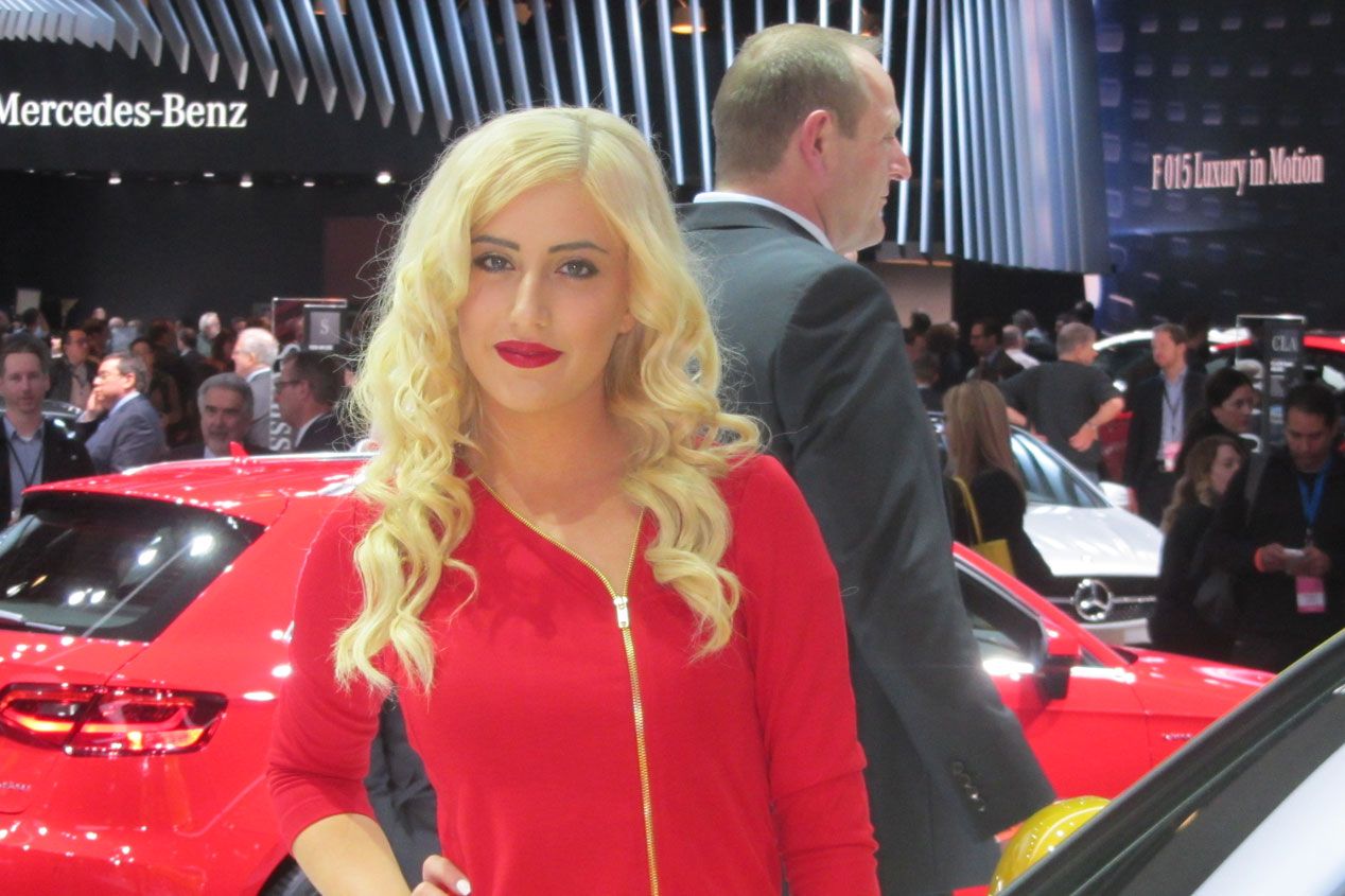 Las chicas más guapas del Salón de Detroit 2015
